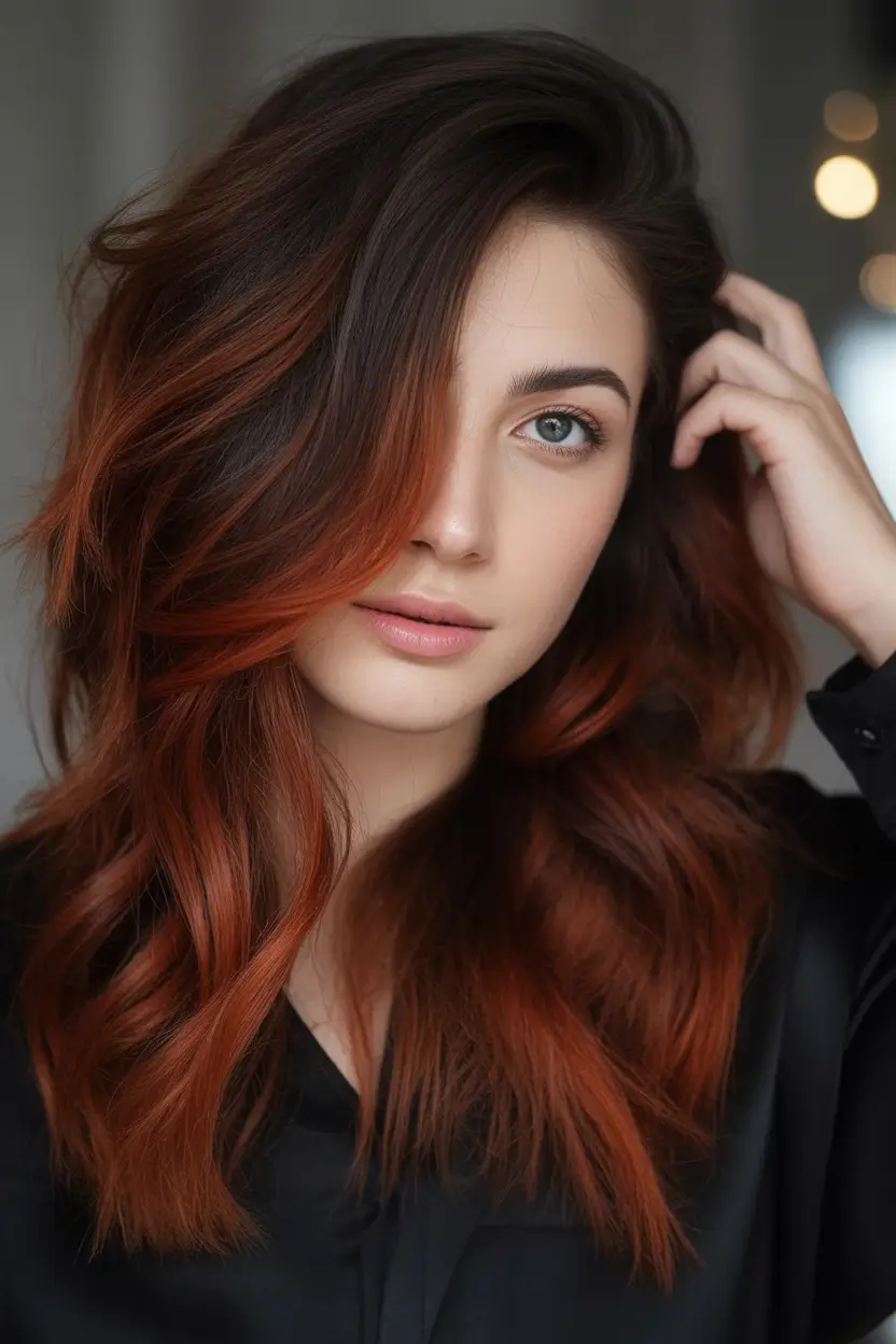 Best Fall Brown Hair Colors to Try in 2025 Burnt Cinnamon Ends for a Warm Glow