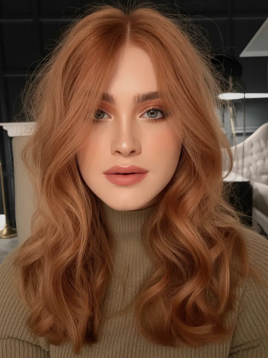 Best Fall Hair Colors for Warm Skin Tones 2025 Autumn Amber Curls and Contrast