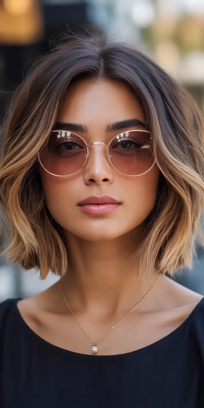 Best Fall Hair Colors for Warm Skin Tones 2025 Sunlit Brunette With Soft Balayage Ends