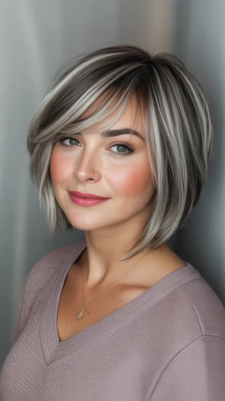 Blonde Hair Color Ideas for Fall 2025 Platinum and Silver Pixie Bob