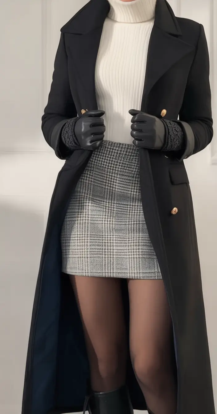 Cozy & Chic Fall outfits Ideas to Try in 2025 Classic Cool with a Touch of Noir