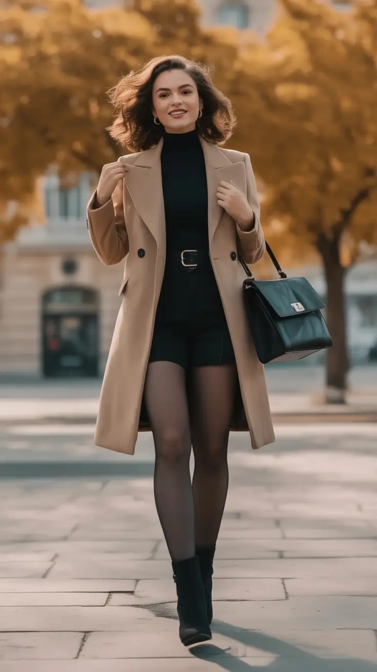 Cozy & Chic Fall outfits Ideas to Try in 2025 Retro Neutrals with a Twist