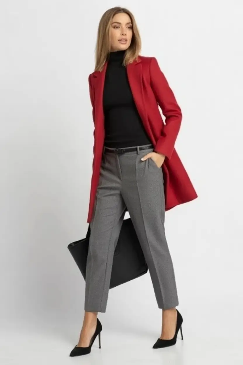 Cozy & Chic Fall outfits Ideas to Try in 2025 Chic Burgundy Corduroy & Boots