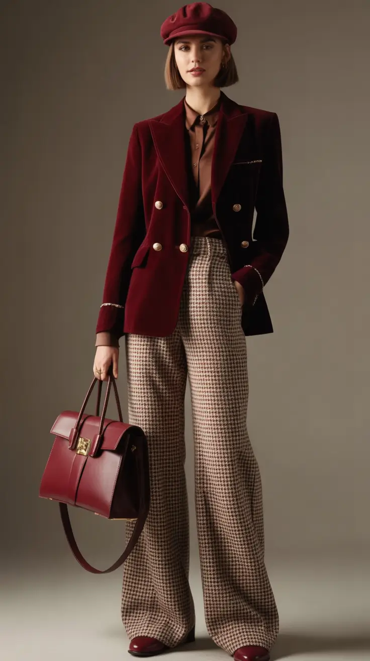 Cozy & Chic Fall outfits Ideas to Try in 2025 Modernist Minimalism with a Leather Skirt