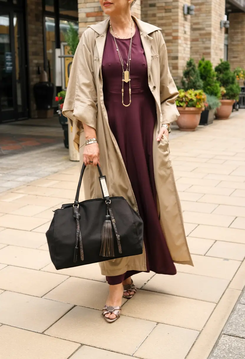 Fall 2025 Hair Color Inspiration for Women Over 60 Champagne Blonde and Mulberry Elegance Fall Evening Ease