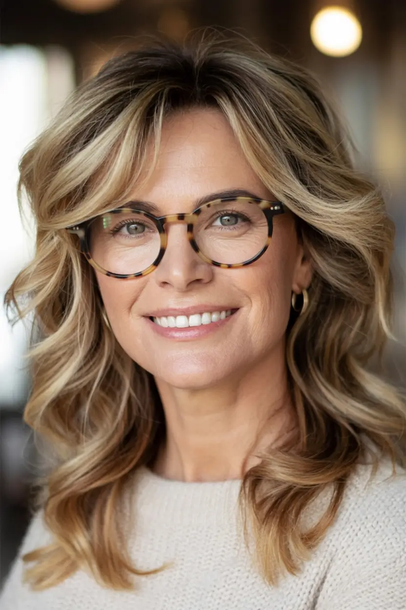 2025 Fall Hair Color Looks for Women 50+ Effortless Honey Layers with a Youthful Bounce