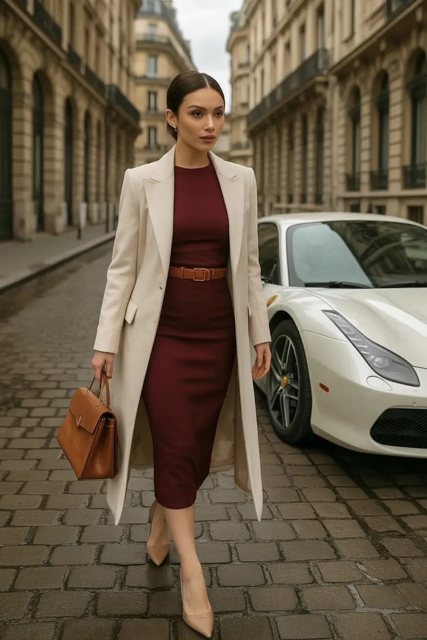 Fall outfits ideas for a fashionable 2025 lookbook Structured Neutrals for the Autumn Cityscape