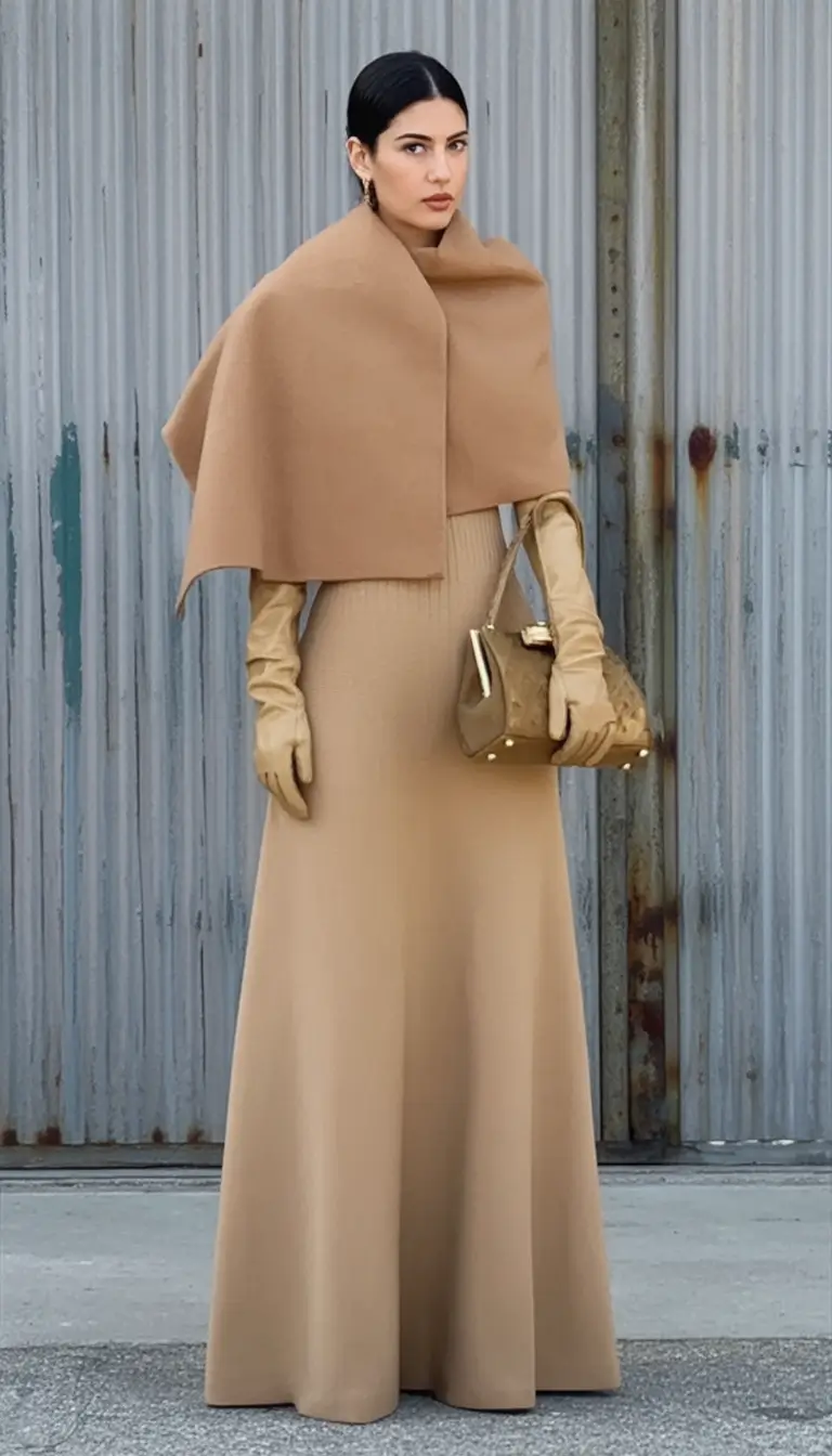 Fall outfits ideas for a fashionable 2025 lookbook Monochrome Camel for Timeless Sophistication
