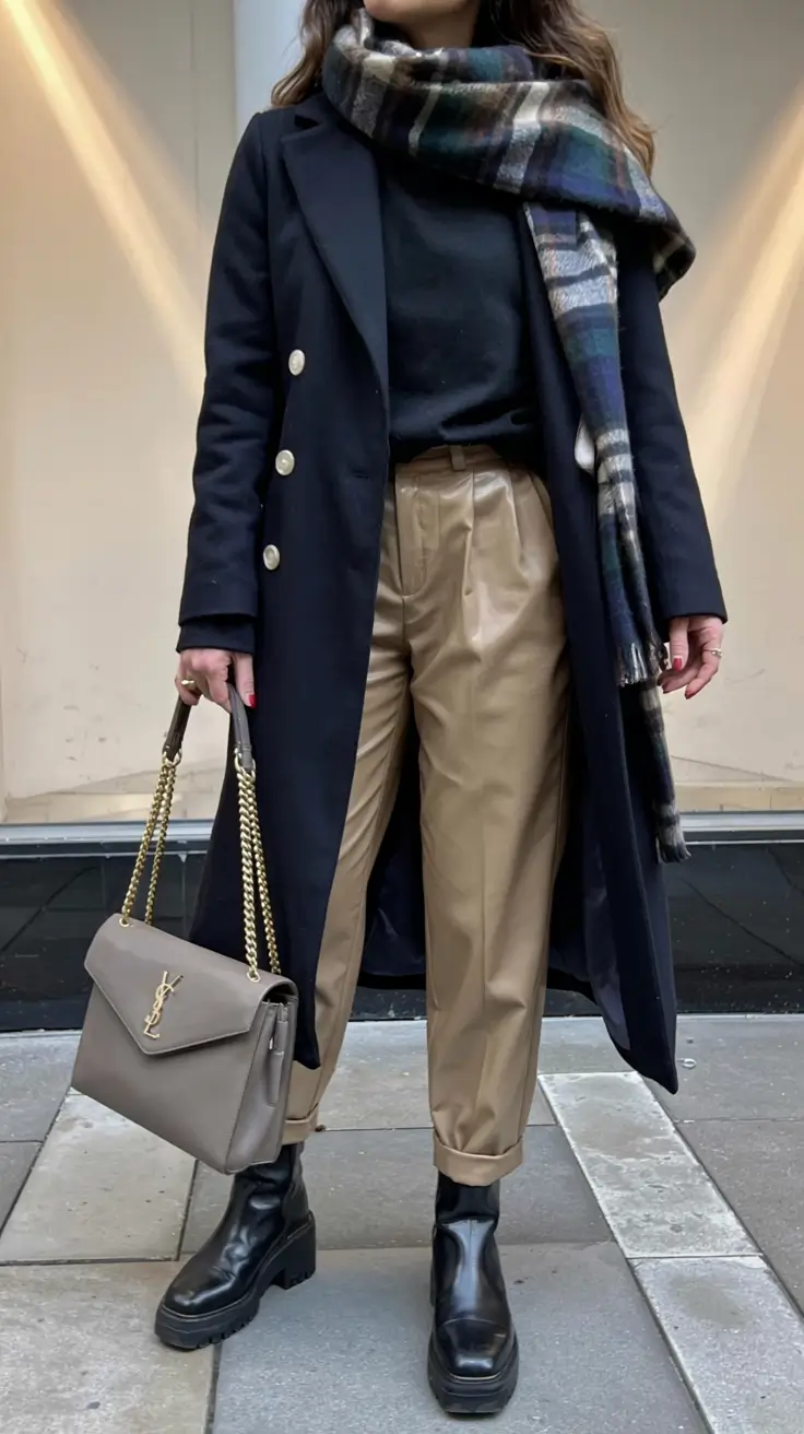 Fall 2025 fashion outfits for stylish women over 50 Neutral Tones Statement Finish