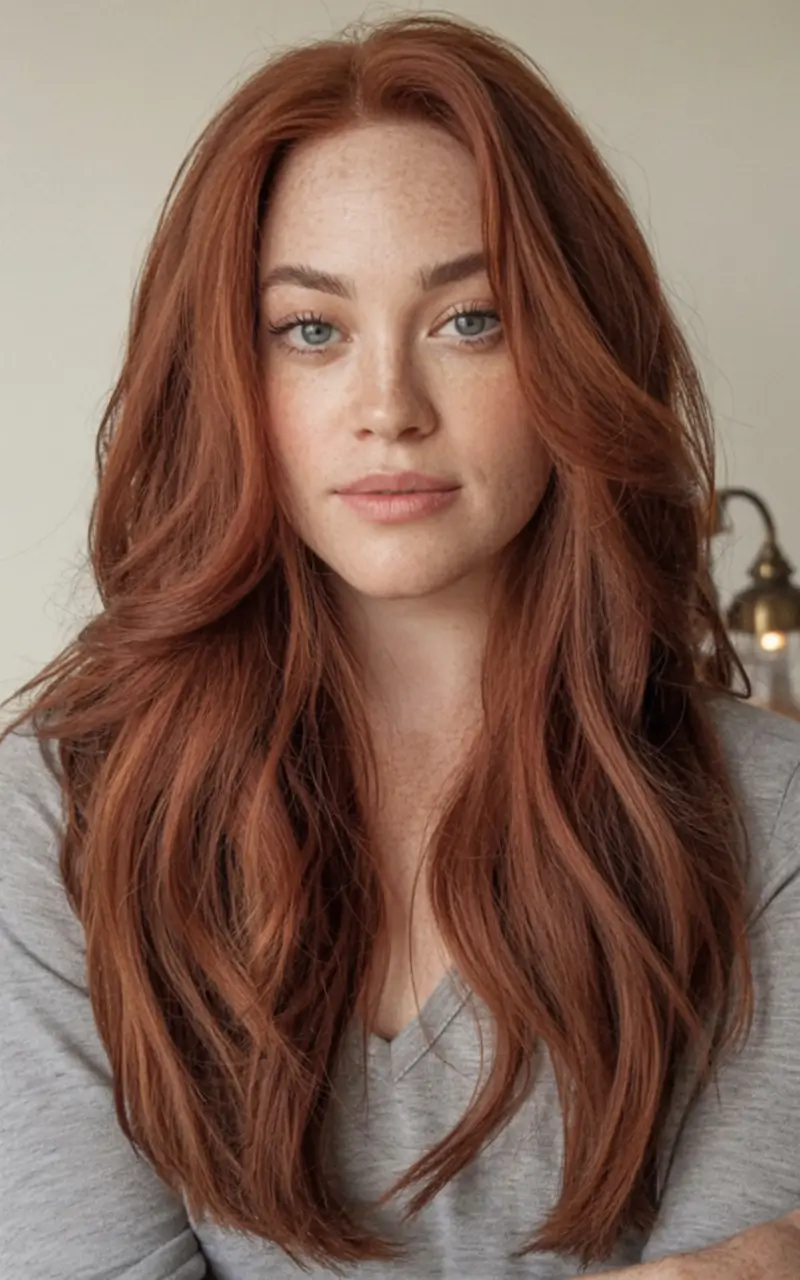 Hair Color Ideas for Fall 2025 Ginger Cinnamon Flow