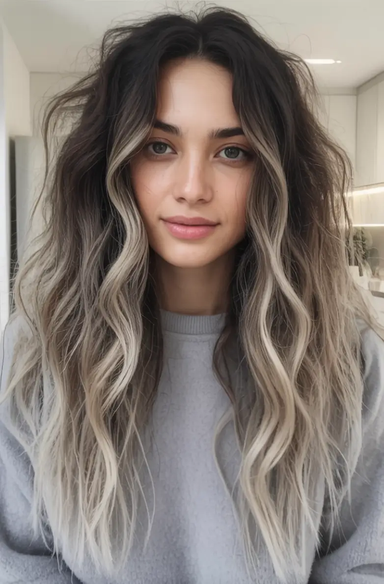 Hair Color Ideas for Fall 2025 Mushroom Brown Melt