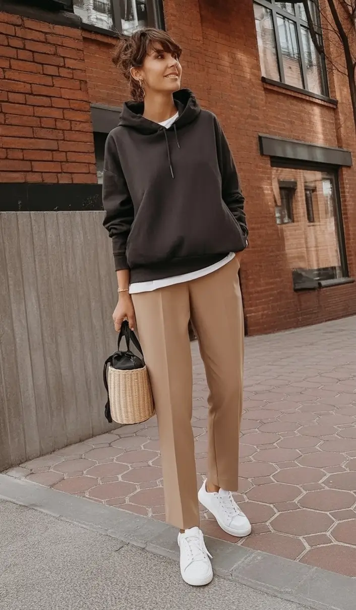 Minimalist Fall Fashion: Capsule Closet Ideas 2025 Soft Hoodie Sharp Lines