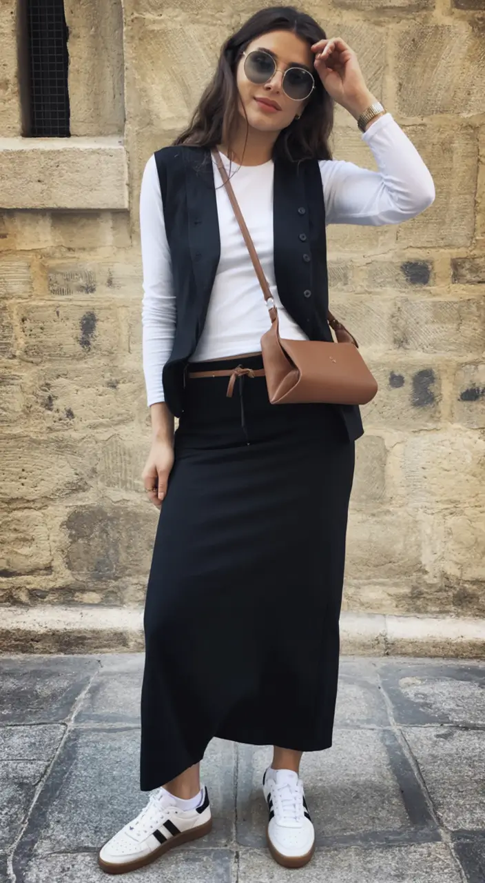 Office-ready fall outfits for women – business casual 2025 Smart Street Style with Athletic Ease