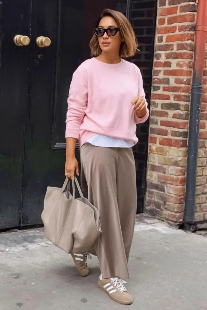 Office-ready fall outfits for women – business casual 2025 Soft Neutrals for Busy, Beautiful Days
