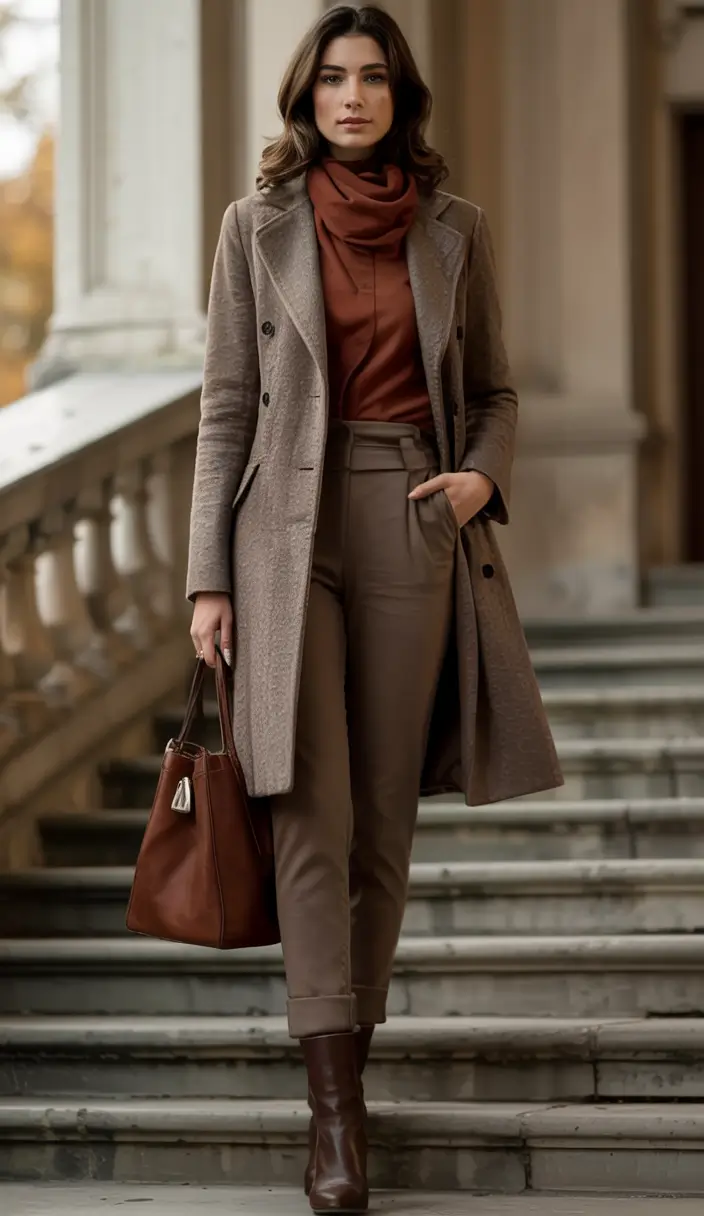 Old Money Outfits to Try This Fall 2025 Classic Camel with Warm Undertones