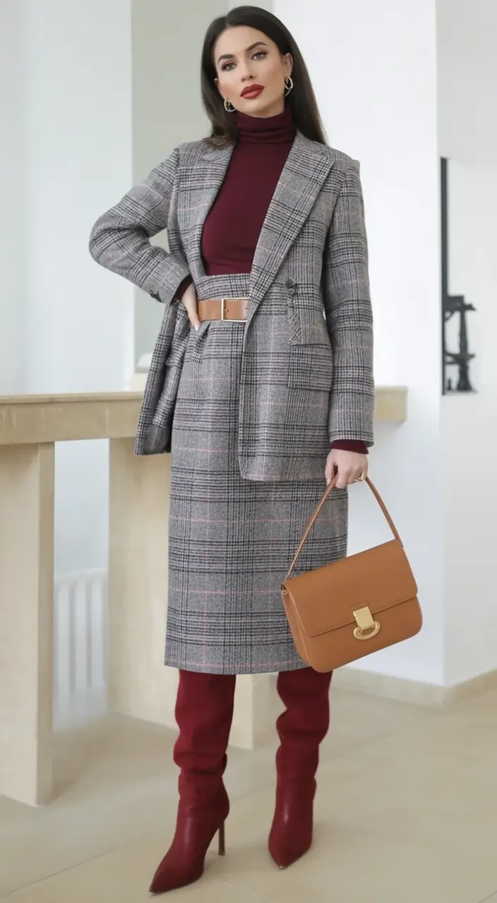 Old Money Outfits to Try This Fall 2025 Tailored Heritage Meets Burgundy Romance