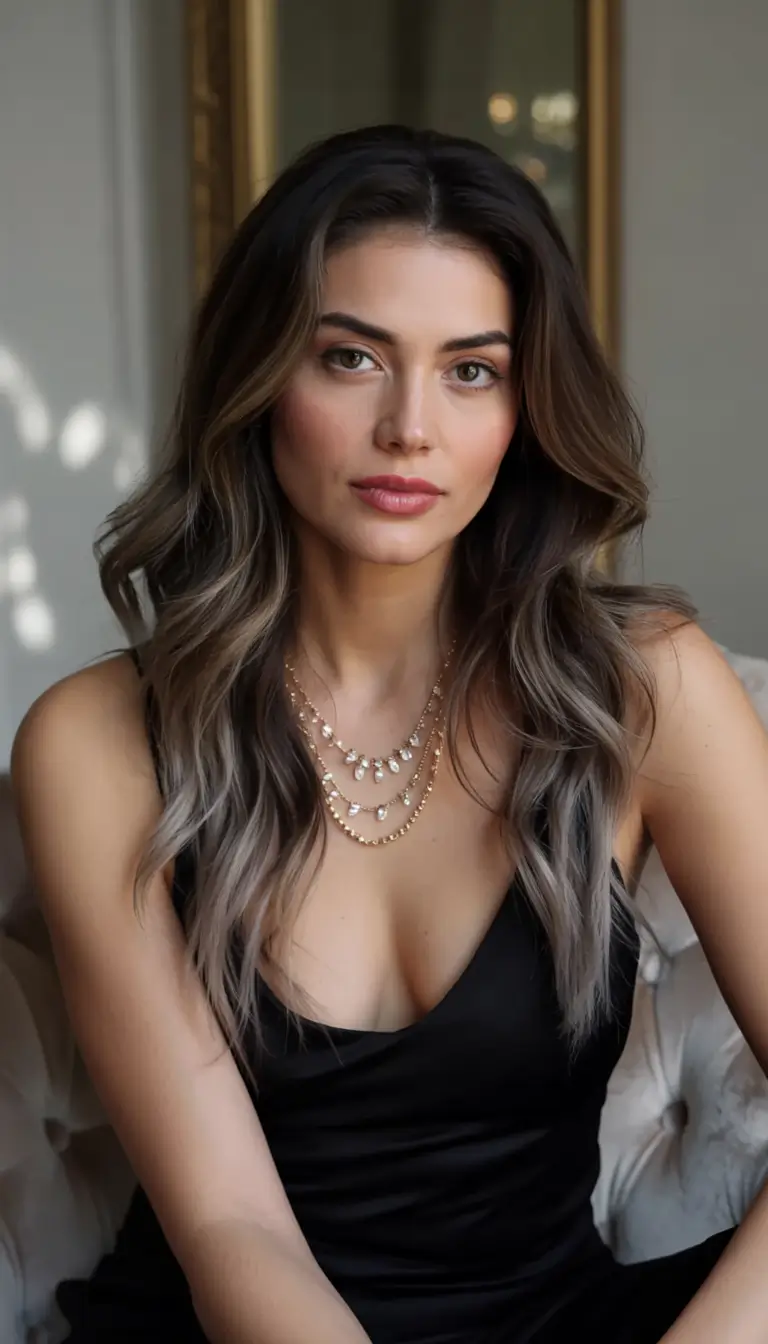 Rich Dark Brown Hair Colors for Fall 2025 Cool Ash Layers for Fall Glow