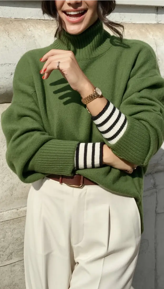 What to Wear This Autumn: outfits ideas 2025 Fresh Greens & Tailored Neutrals: The Feel-Good Combo