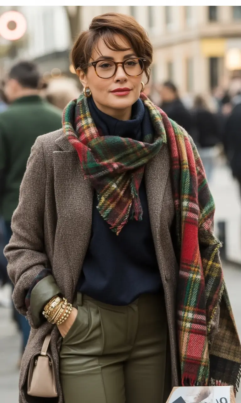 What to Wear This Autumn: outfits ideas 2025 Heritage Wool and Olive Leather