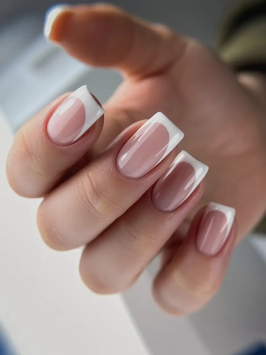 2025 Fall Nail Trends White Square