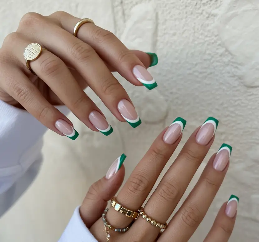 2025 Fall Nail Trends Green Square