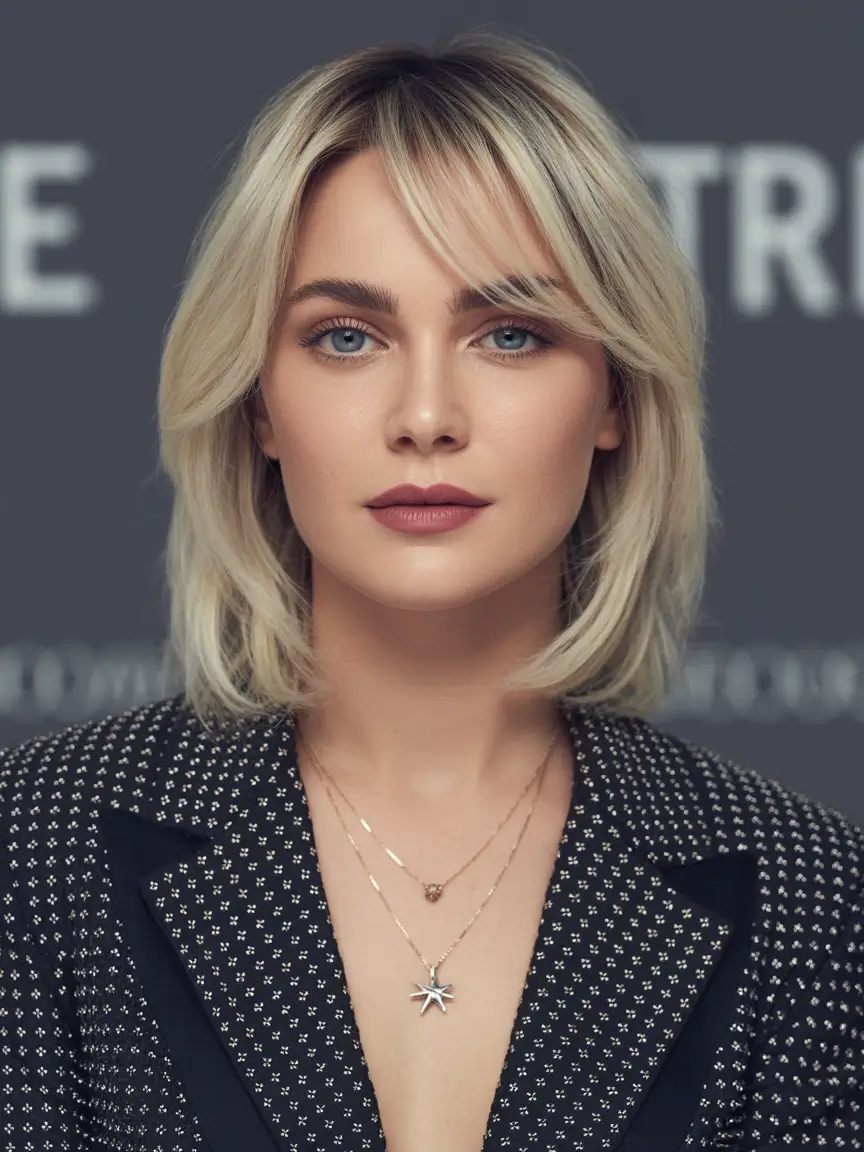 Bob Haircuts -Trending for Fall 2025 Soft Tousled Layers With Dark Brown Shine