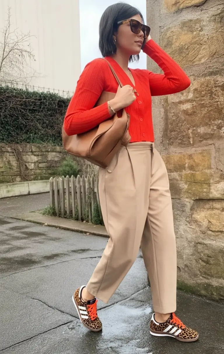 Casual September outfits Ideas 2025 Sporty Elegance in Autumn Brights