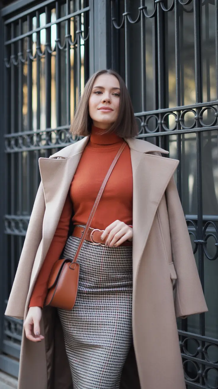 Chic Midsize outfits to Try This Fall 2025 Refined Autumn Tones