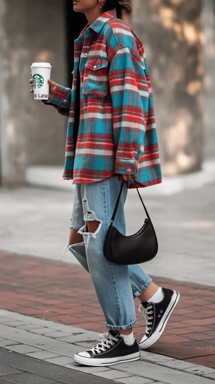 Fall 2025 outfits for Everyday Life: Style Ideas Flannel Jeans