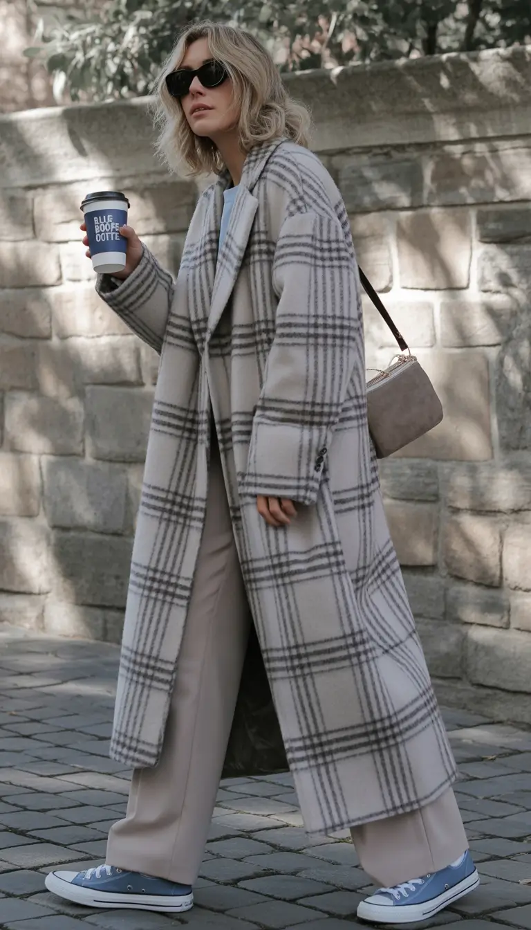 Fall 2025 outfits for Everyday Life: Style Ideas Plaid Coat