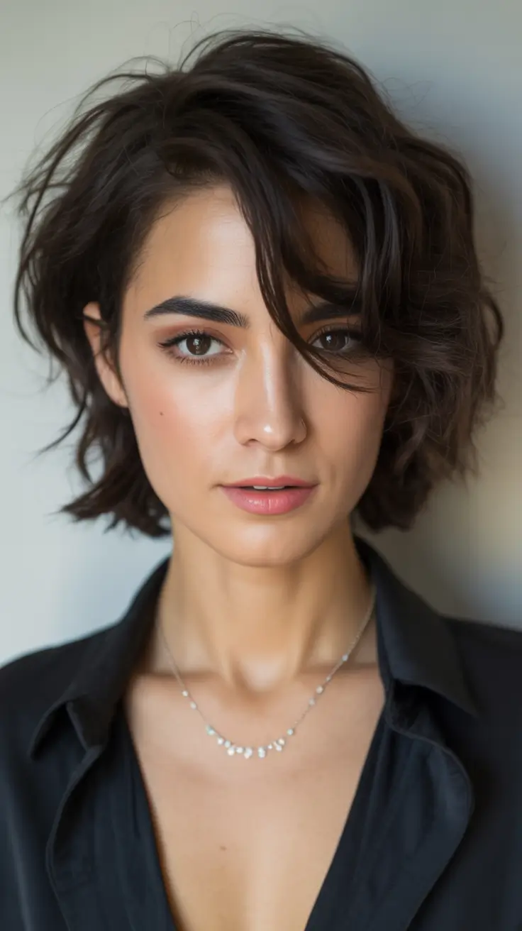 fall haircuts ideas 2025 Choppy Pixie-Bob With Tousled Body