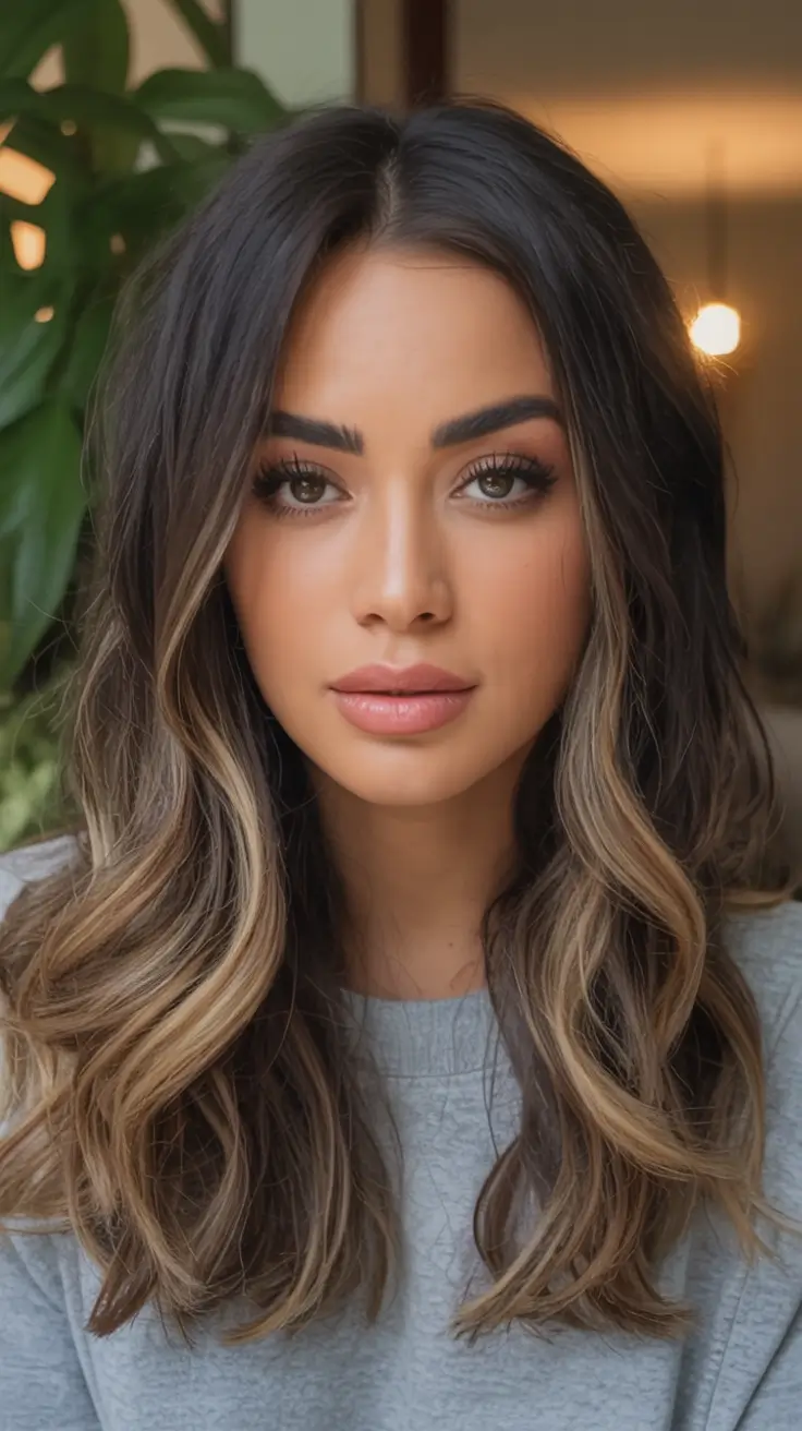 fall haircuts ideas 2025 Subtle Balayage With Loose Volume