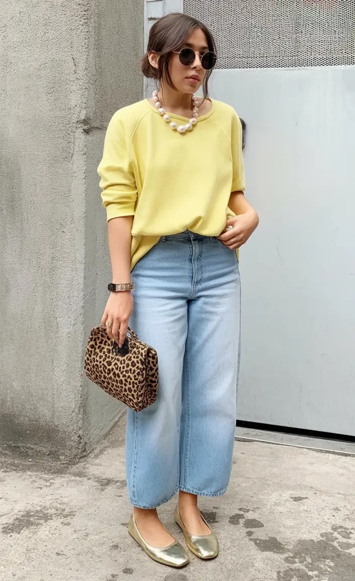 How to Style Jeans This Fall – 2025 outfits Ideas Bright and Playful Street Style