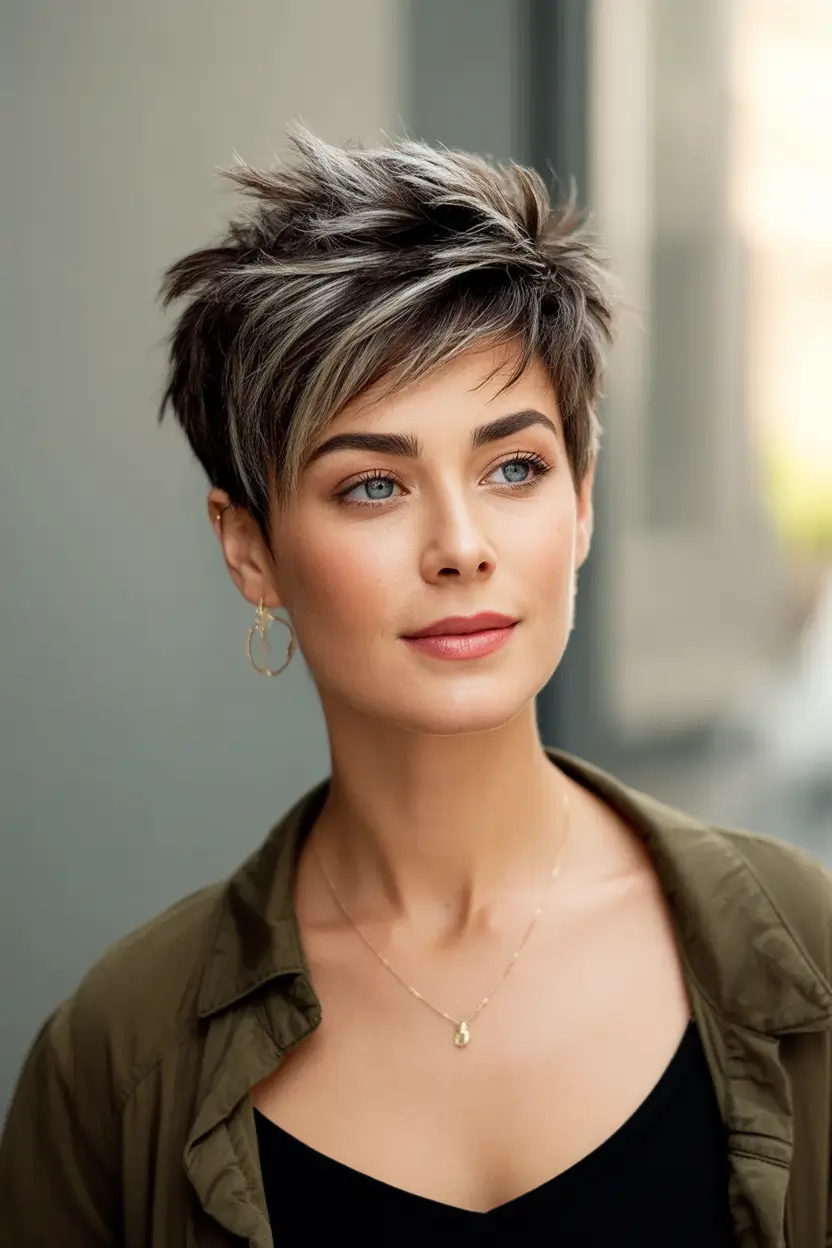 Must-Try Short Haircuts for Fall 2025 Textured Ash Blonde Pixie with Volume