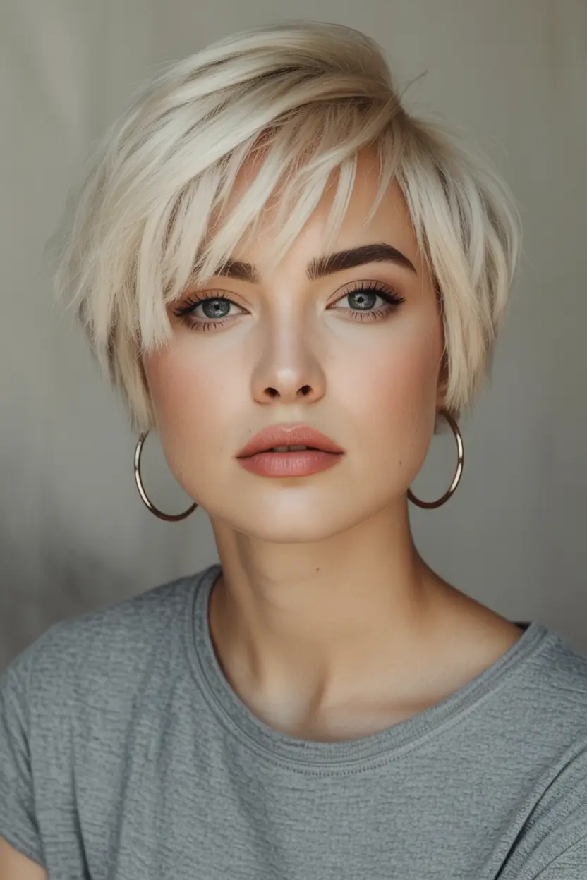Must-Try Short Haircuts for Fall 2025 Copper Honey Crop with Playful Layers