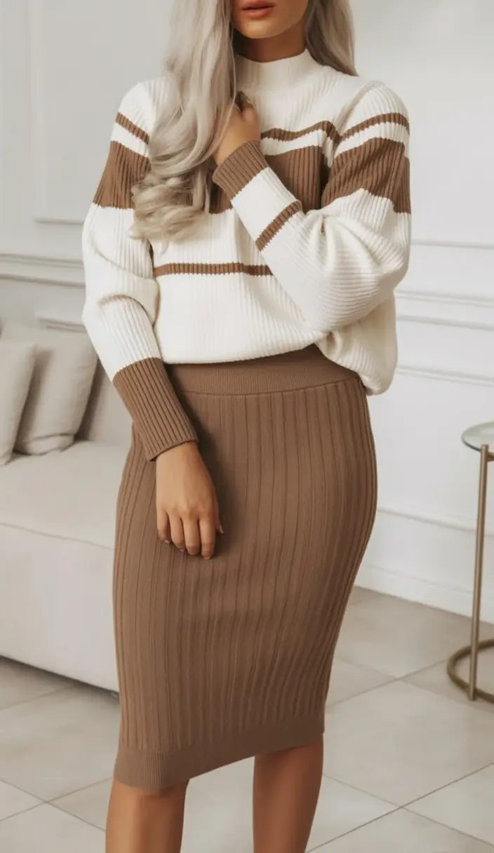 new fall fashion clothes 2025 Cozy Knit Coordination