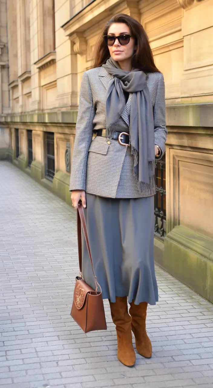 new fall fashion clothes 2025 Grey Tones with a Tailored Edge
