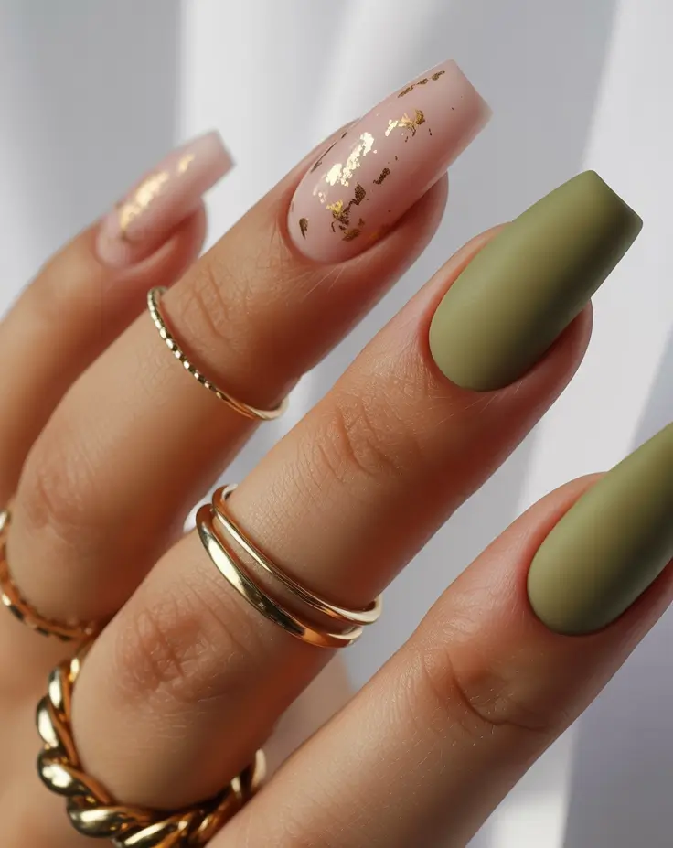 Olive Green Fall Nails 2025: Trendy Designs and Inspo for Autumn