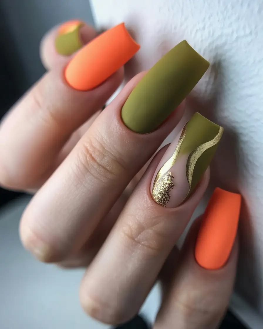 Olive Green Fall Nails 2025: Trendy Designs and Inspo for Autumn