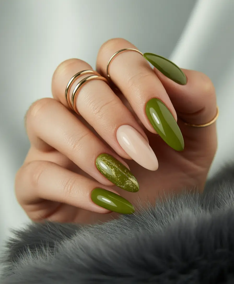 Olive Green Fall Nails 2025: Trendy Designs and Inspo for Autumn