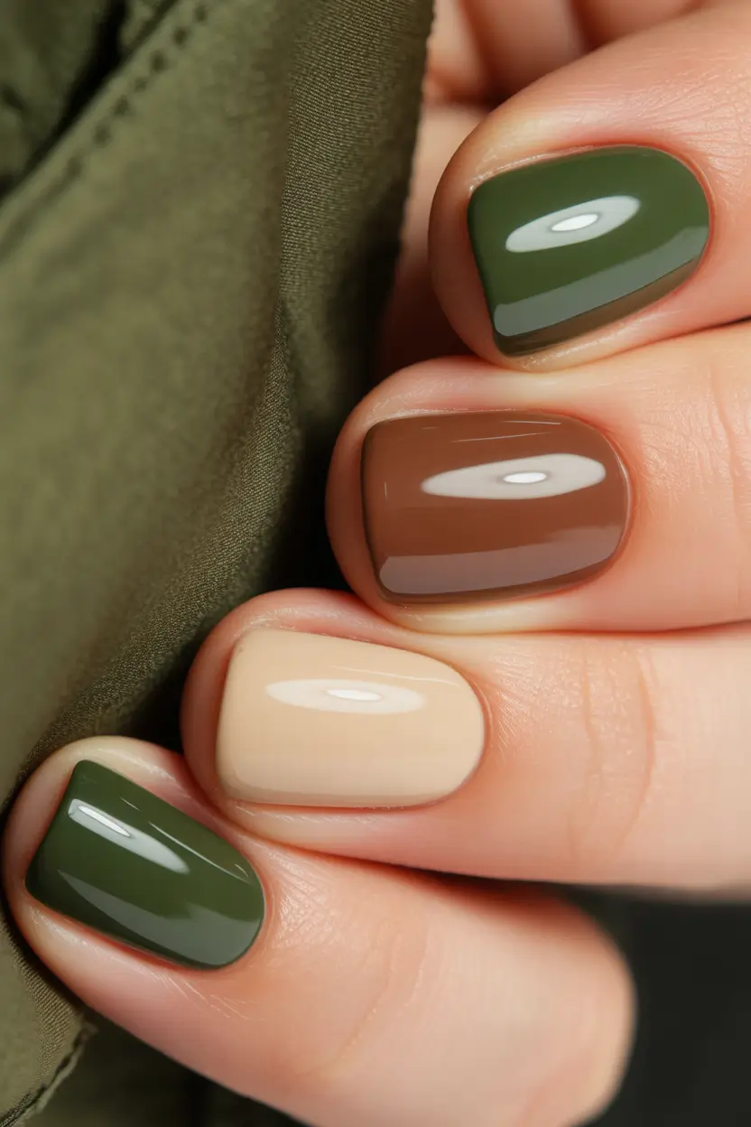 short fall nails trends 2025 earthy elegance