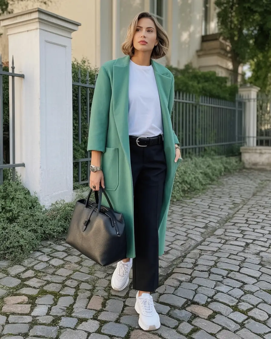 Top Fashion Trends Women for Fall 2025 Smart Tailoring in Fresh Green