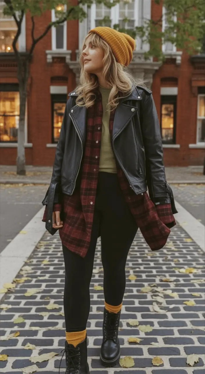 Top Fashion Trends Women for Fall 2025 Cozy Grunge with a Pop of Mustard