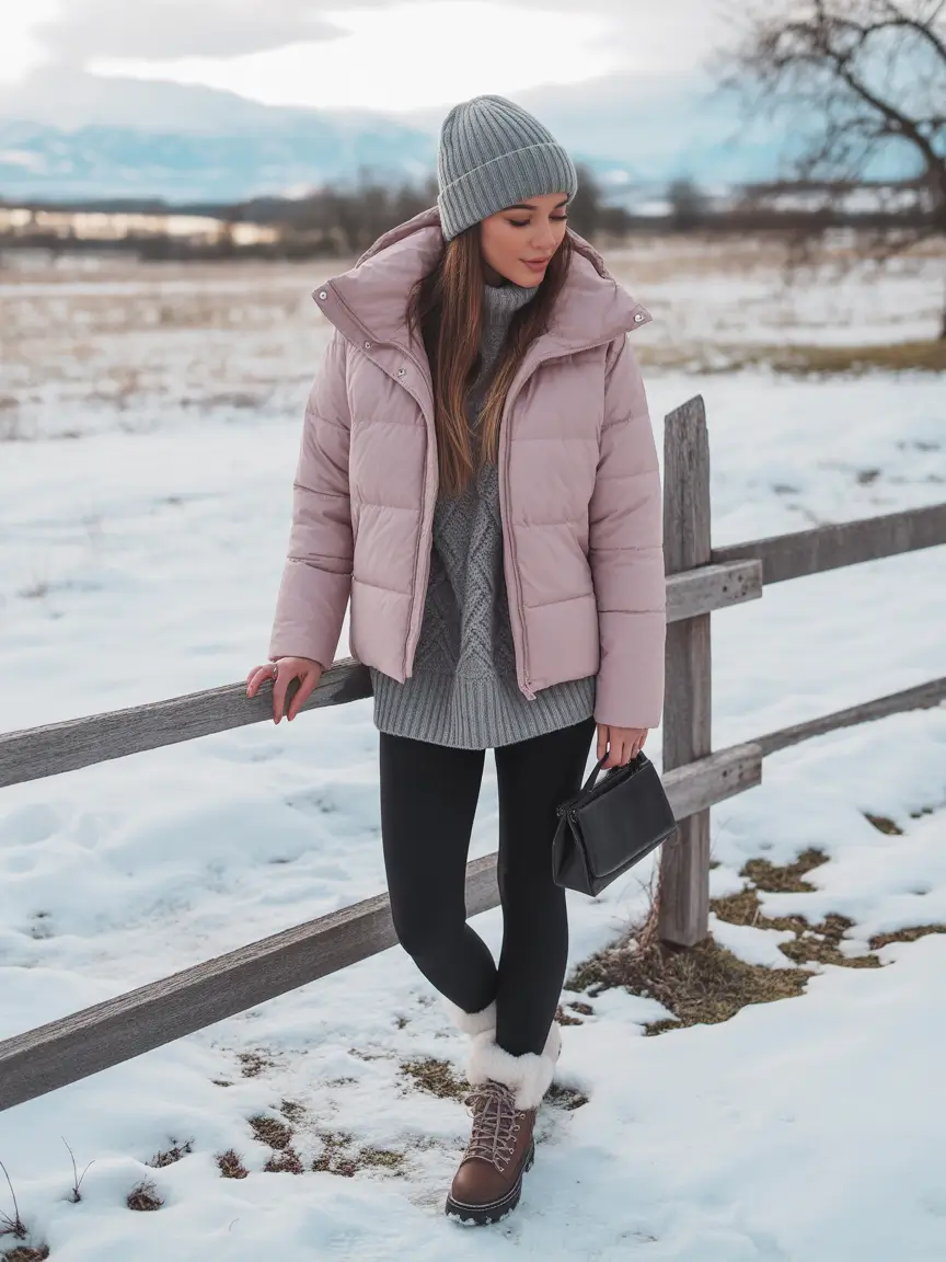 Casual Winter Outfits for Women 2025 2026 Soft Pastels for Cold Weather Days