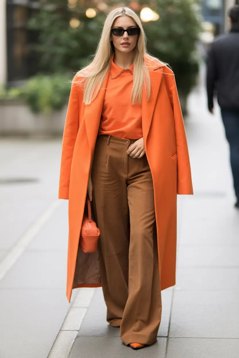 Cozy outfits to wear in October 2025 - Burnt Orange Energy