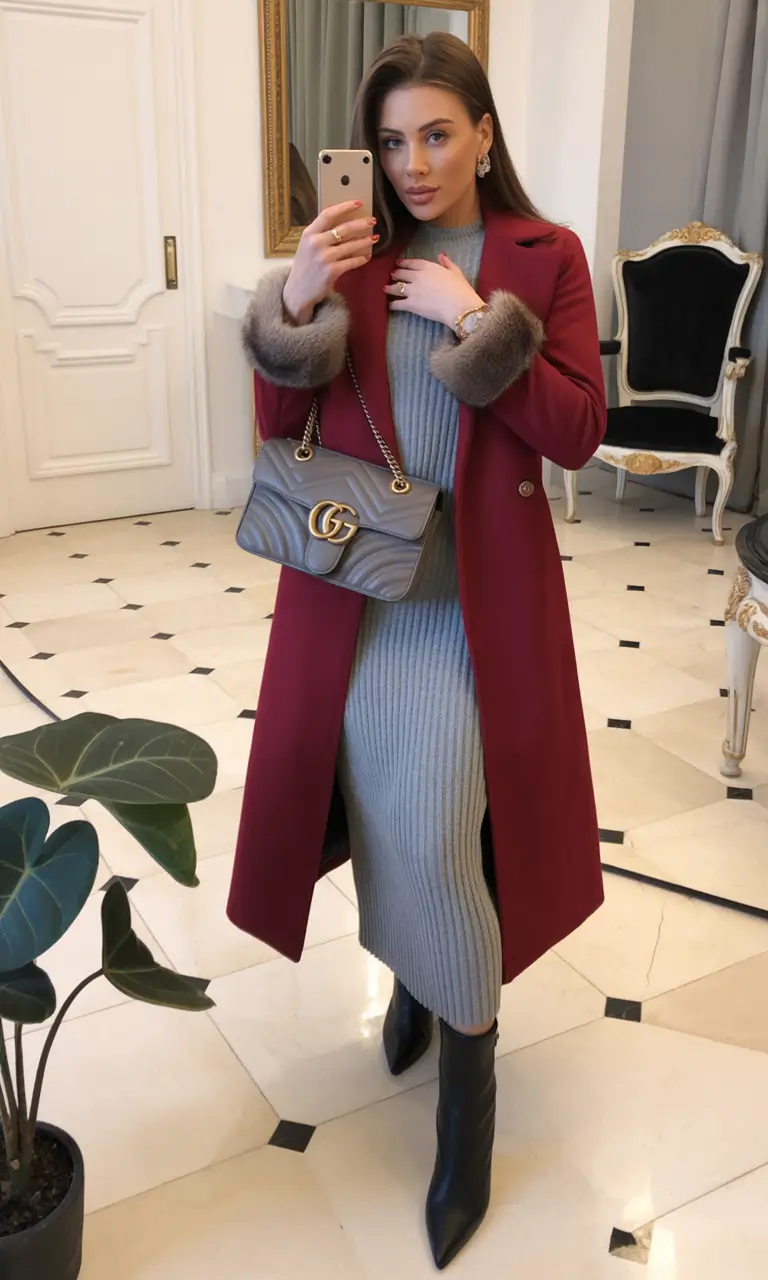 Cozy outfits to wear in October 2025 - Fur-Trimmed Glamour