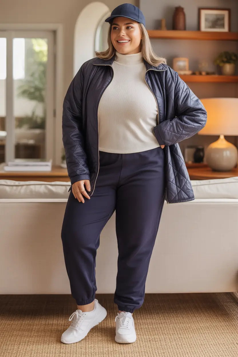 Plus size Sporty Layers with Everyday Ease