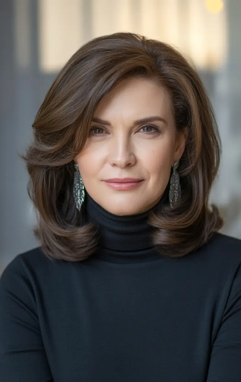 Cute Haircuts for Winter 2025–2026 Elegant Medium Layers with Volume