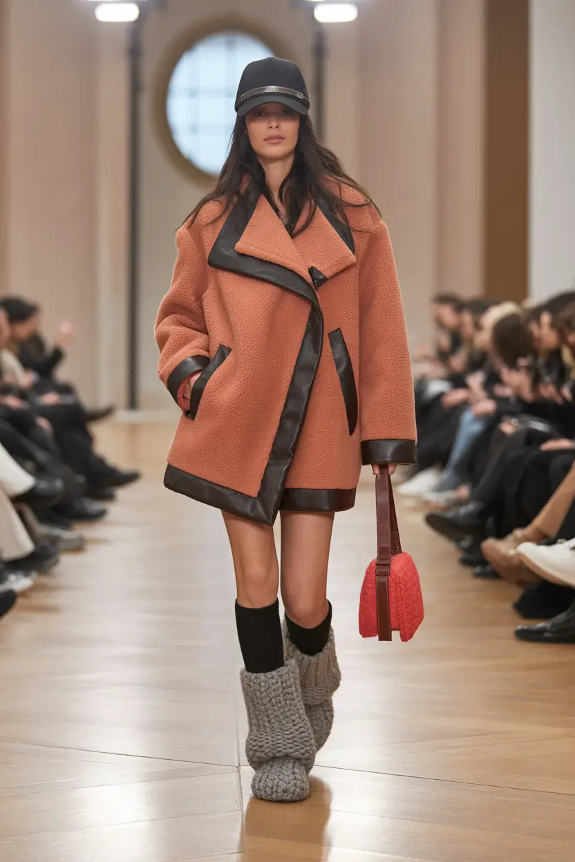 Cute Winter Outfits 2025 2026 Runway Teddy Statement