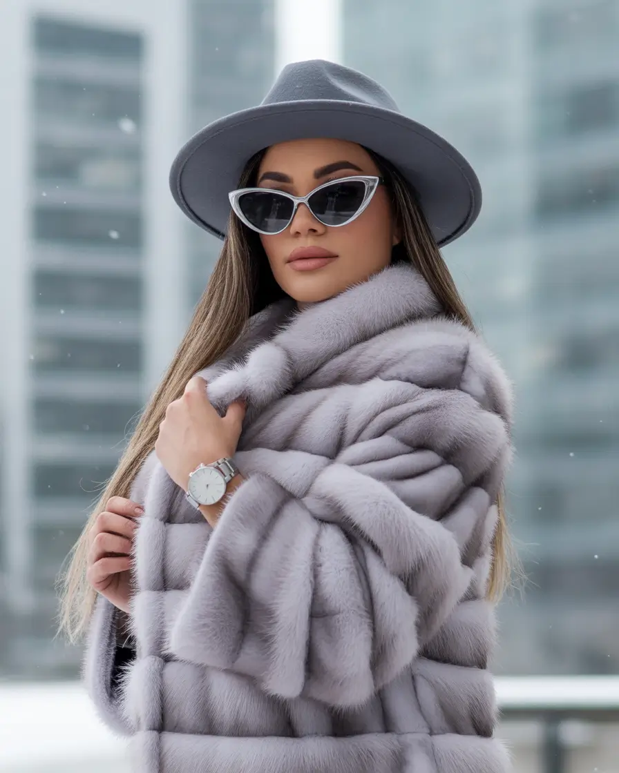 Cute Winter Outfits 2025 2026 Soft Grey Elegance